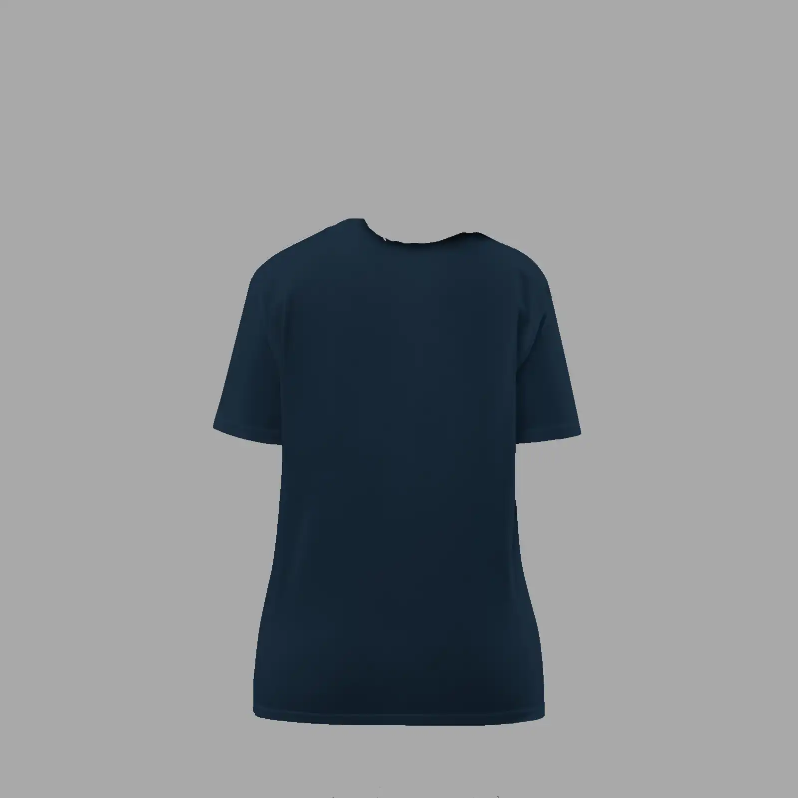 Unisex Organic Cotton T-Shirt Cauldron Angel French Navy - Image 4