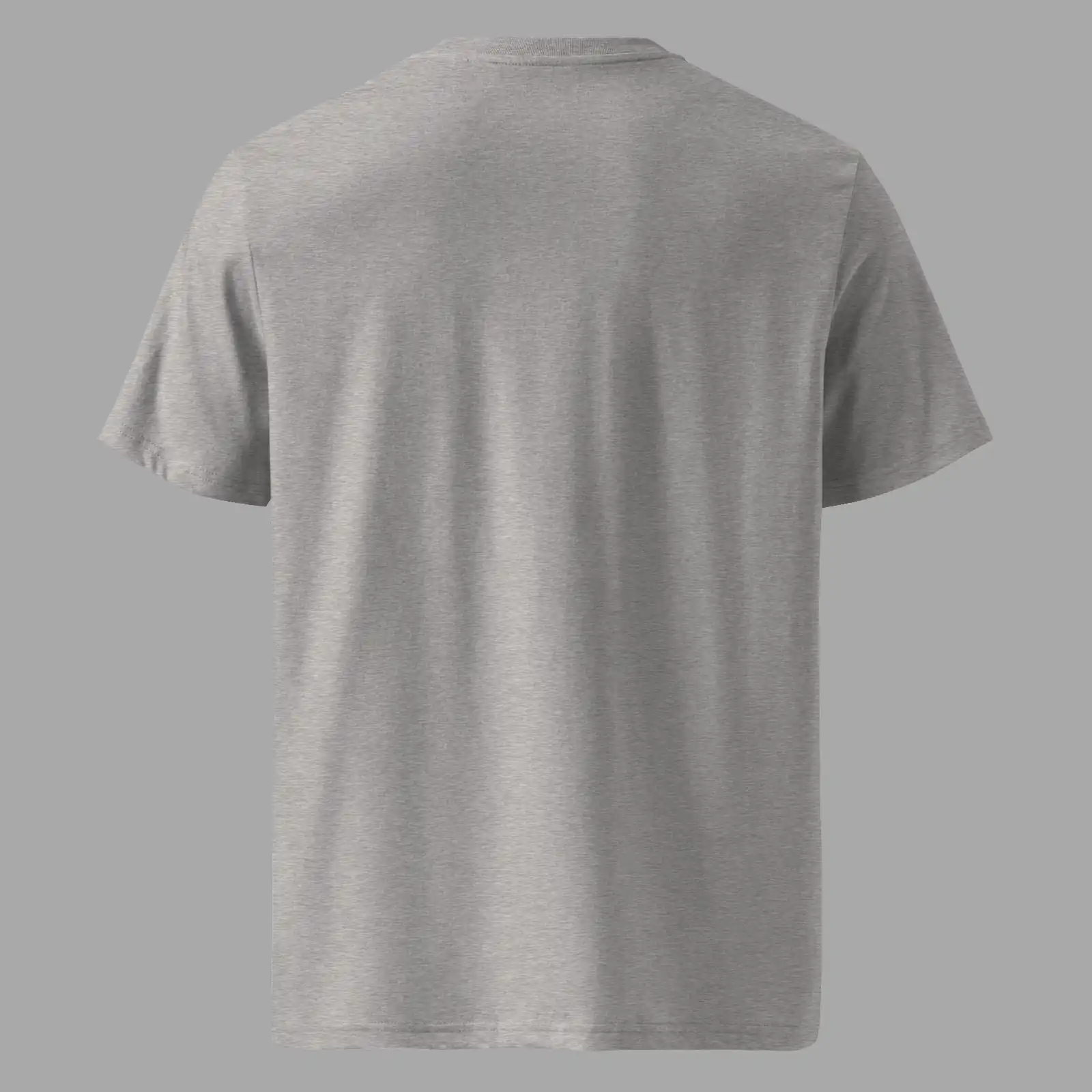 Unisex Organic Cotton T-Shirt Cauldron Angel Heather Grey - Image 2