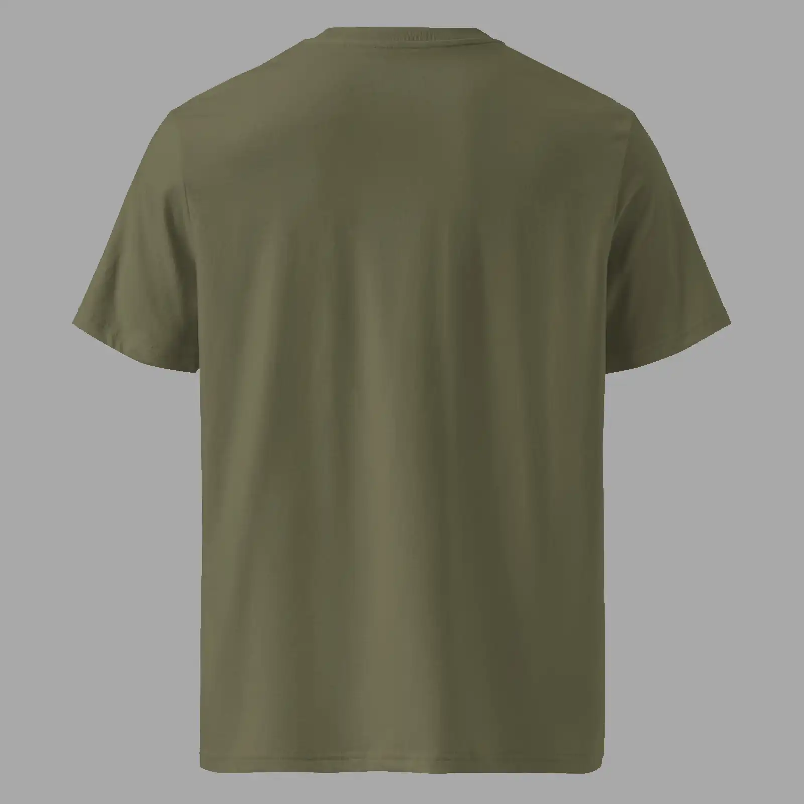 Unisex Organic Cotton T-Shirt Cauldron Angel Khaki - Image 2