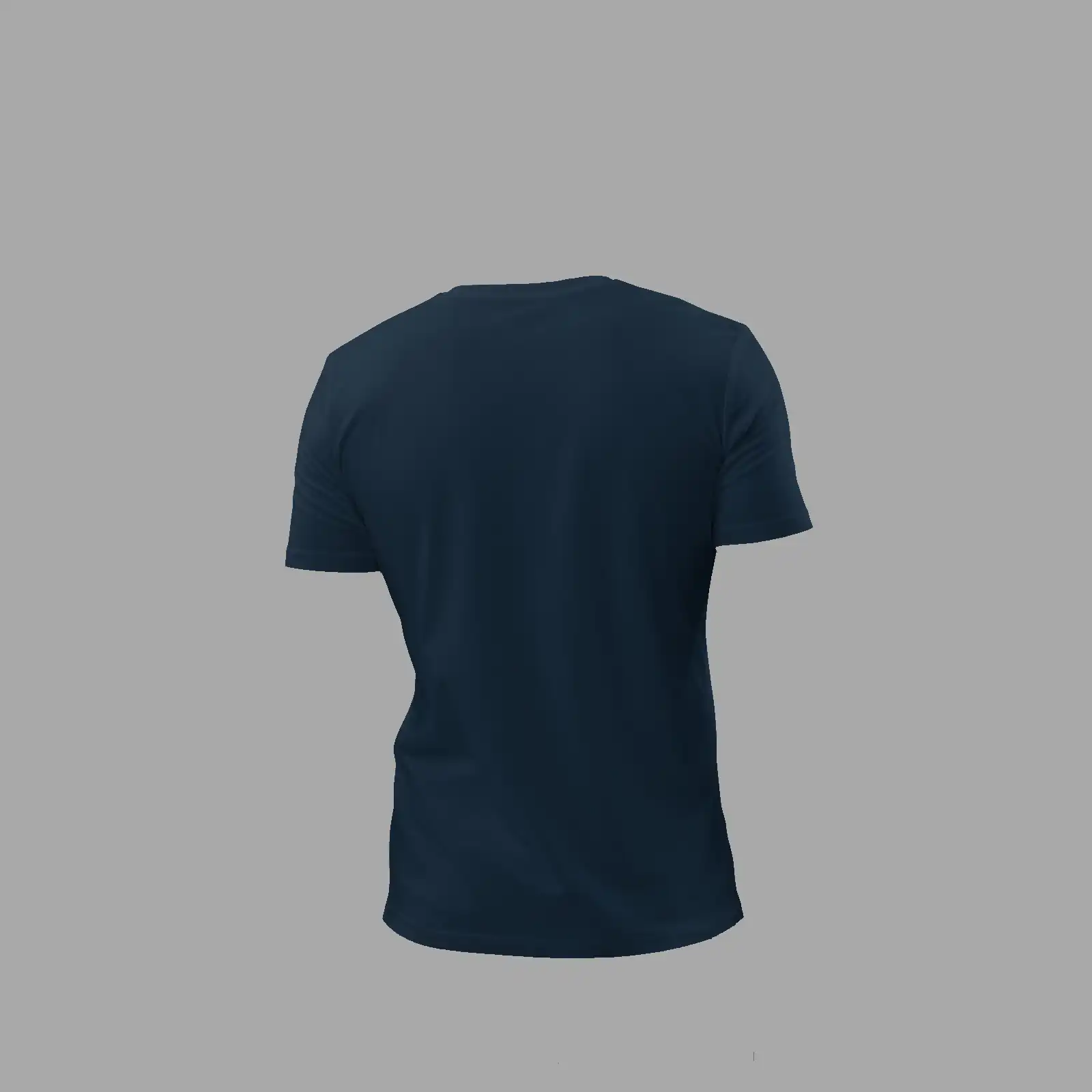 Unisex Organic Cotton T-Shirt Cauldron Martian French Navy - Image 4